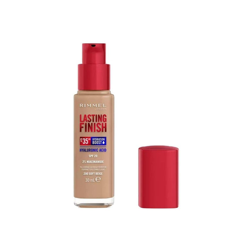 Hydrating Foundation with Hyaluronic Acid Rimmel London Lasting Finish 30ml