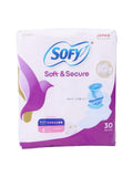 Maxi Pads No Wings Large Compressed Sanitary Pads Sofy 30 Pads