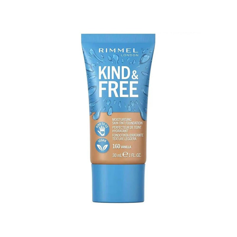 Skin Tint Foundation Lightweight Hydrating 160 Vanilla Rimmel London 30ml