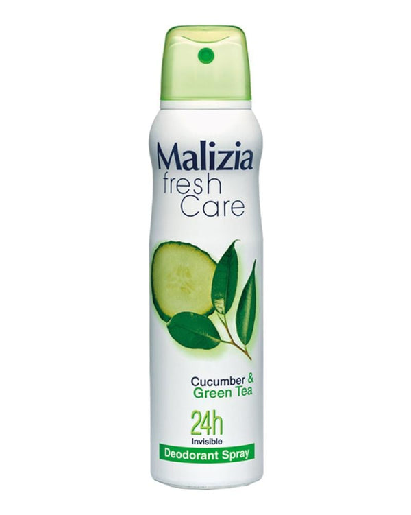 Deodorant Spray for Women Cucumber and Green Tea Malizia 150ml
