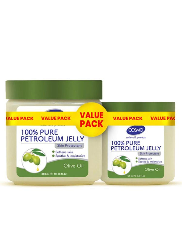 Cosmo Vaseline Pure Jelly with Olive Oil - 300ml + 125ml