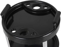 Salon System Metal & Plastic Storage Cart for Salon Tools - Black