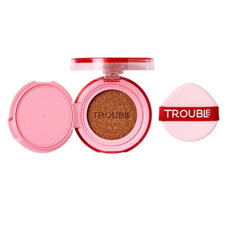 Air Cushion Foundation Buildable Coverage Niacinamide Troublemaker SAS 15g
