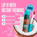 NYX VIV Serum Moisturizing Lip Gloss, Cocoa Quince, Magnesium, Vitamin B12, Coconut