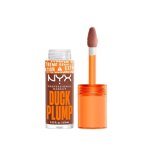 NYX Duck Plump Lip Gloss 07 Mocha Me Crazy Spicy Ginger Plumping