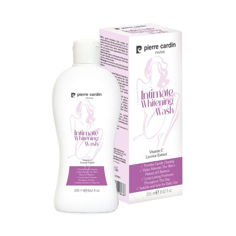 Pierre Cardin Intimate Cleansing Wash, Licorice & Vitamin C, 255ml