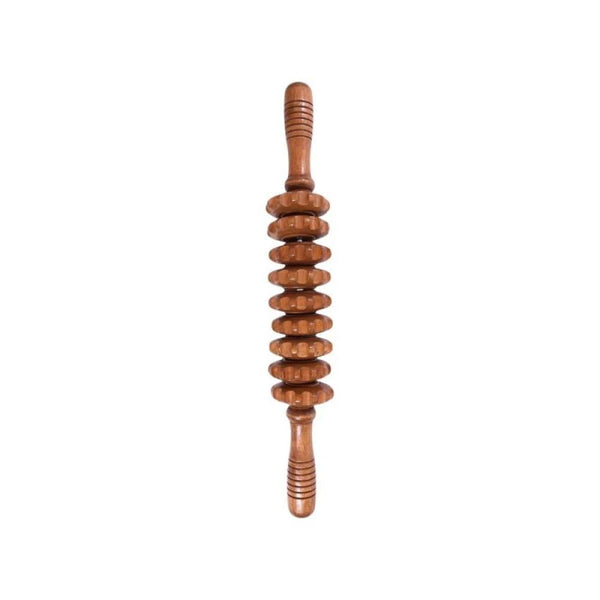 Best Massage Tool Wooden Roller Muscle Scraping Spa System