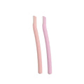 Basicare Eyebrow and Face Razor 2 Piece Set Precision Hair Removal