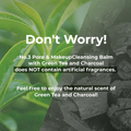 Numbuz:n No. 3 Cleansing Pore & Makeup Balm, Green Tea & Charcoal, 85g
