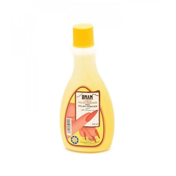 Braun Banan Nail Polish Remover Lemon Scented 110ml