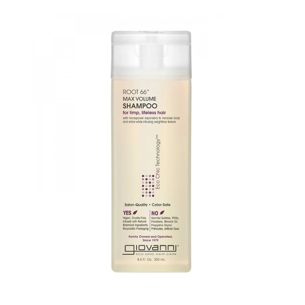 Giovanni Maximum Volume Shampoo Plant Proteins Sulfate-Free 250ml