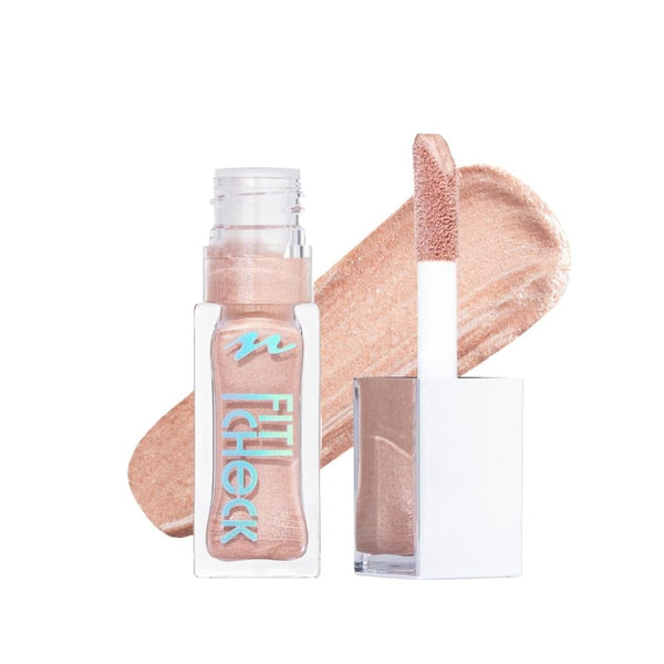 Neverti Liquid Highlighter Bronze Glaze 003 Soybean Oil Vitamin E
