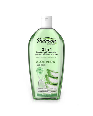 PETROVA 3-in-1 Cleanser-Toner Aloe Vera: Makeup Removal & Hydration 400ml