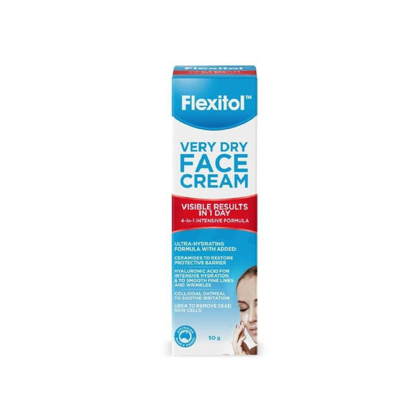 Flexitol 4-in-1 Face Cream for Very Dry Skin 50g