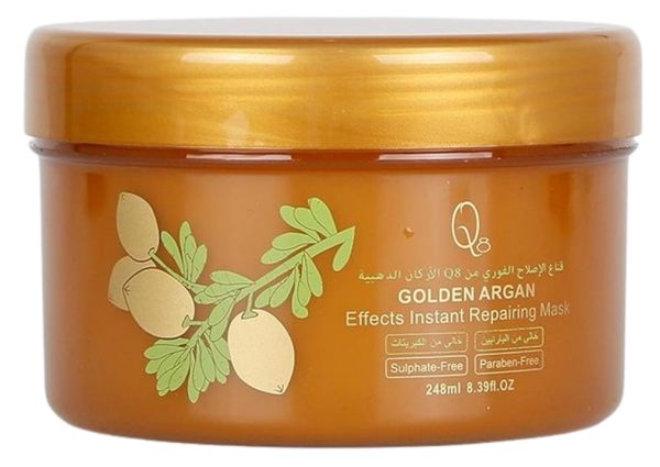 Golden Argan Instant Repairing Hair Mask Deep Conditioning Q8 248ml