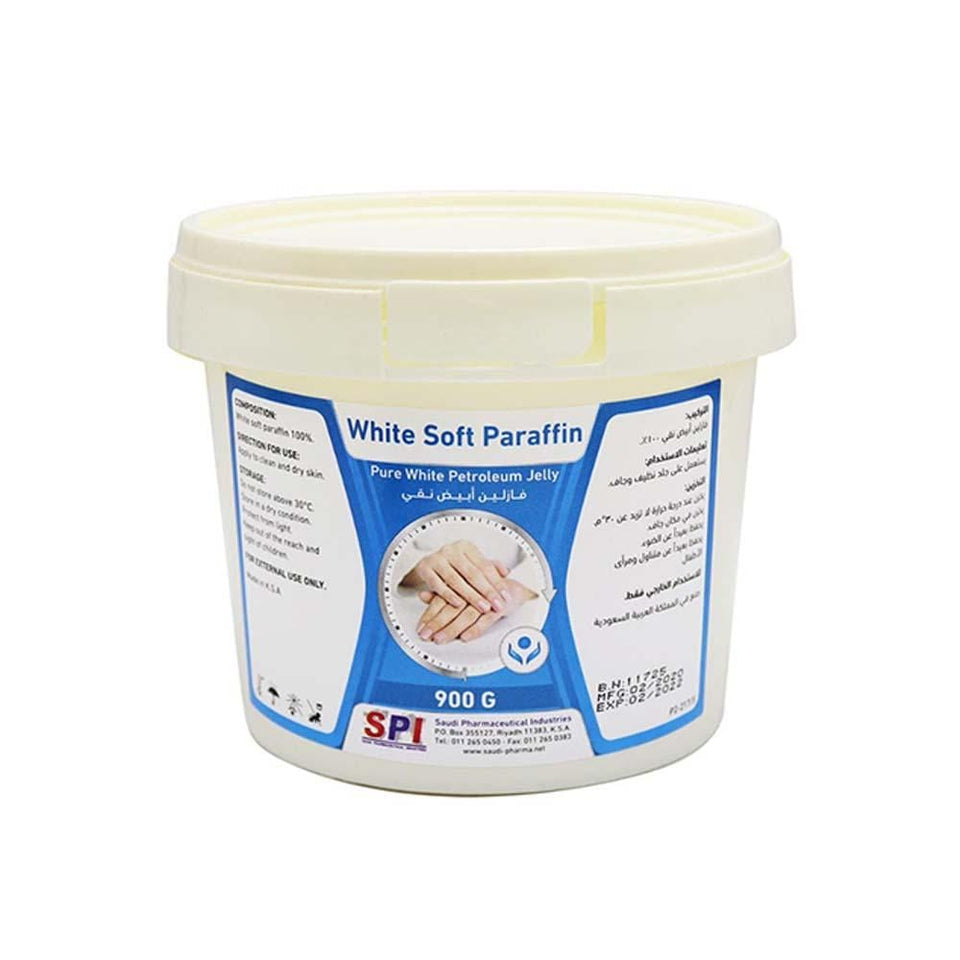 SPI Pure White Petroleum Jelly Therapeutic Moisturizing Skin Protectant 900gm