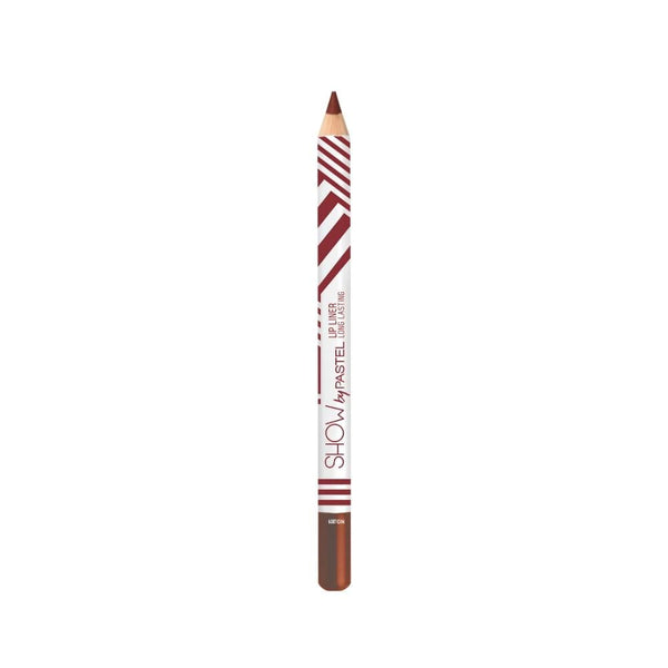 Dark Brown Lip Liner Long-Lasting Definition Maroon Shade Show By Pastel 1pc