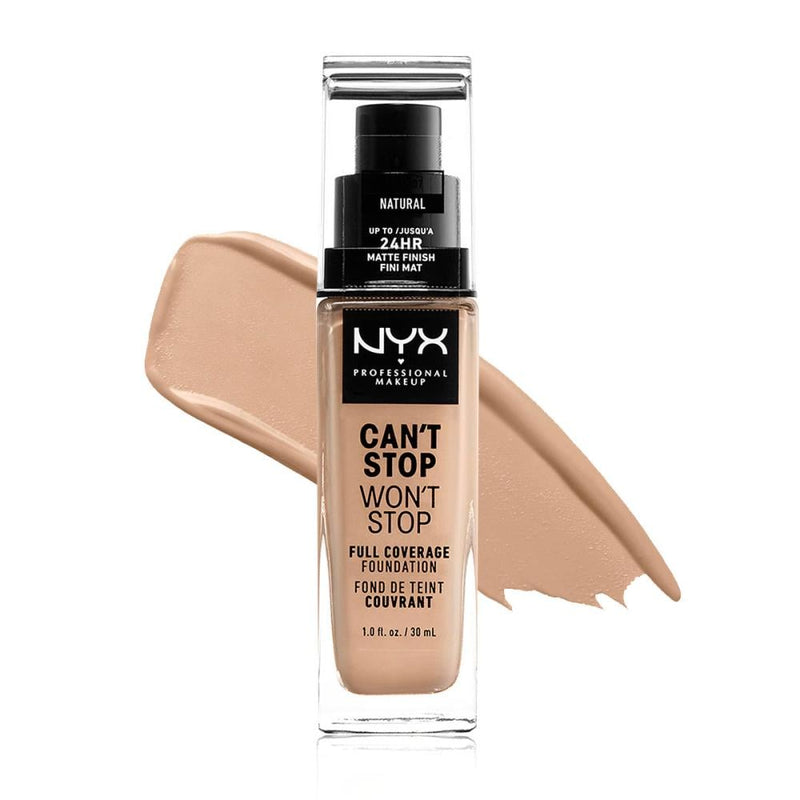 Full Coverage Foundation Long-Lasting Humidity Resistant Can't Stop Won't Stop N