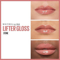 Maybelline Lifter Gloss Lip Plumper, Hyaluronic Acid, 008 Stone