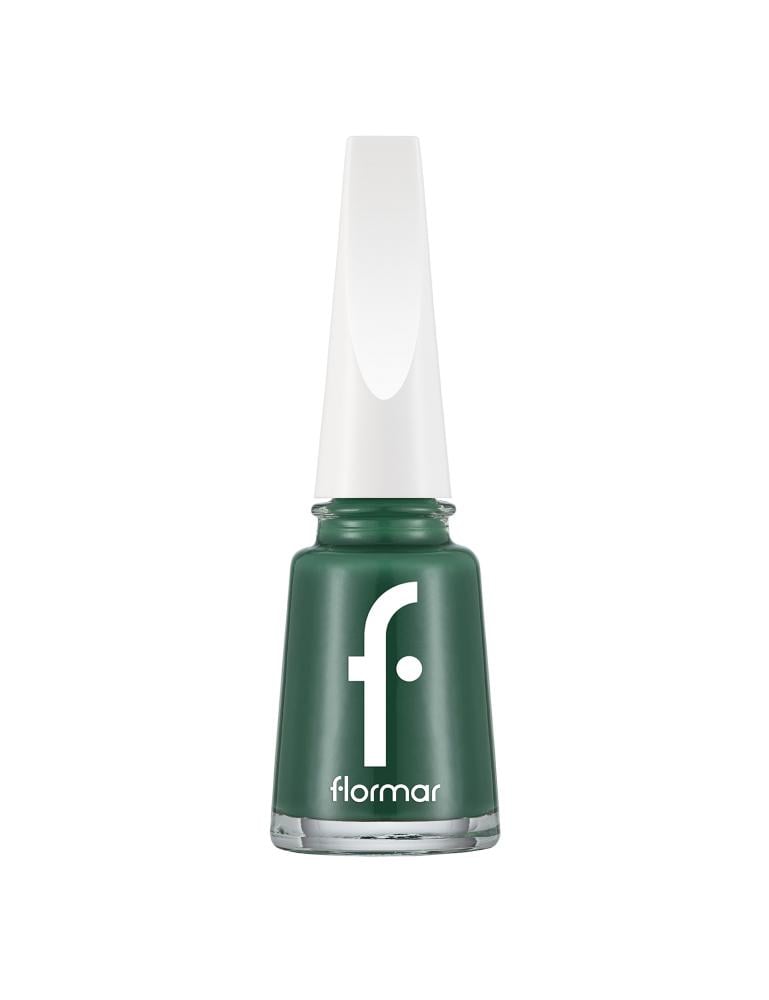 Green Nail Polish Quick Dry Chip Resistant Always Green Flormar 11ml