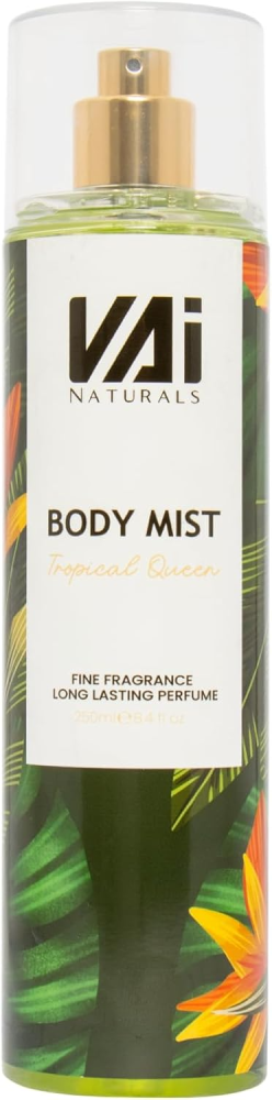 Shop Body Mist Tropical Queen Long-Lasting Exotic Scent VAI Naturals 250ml