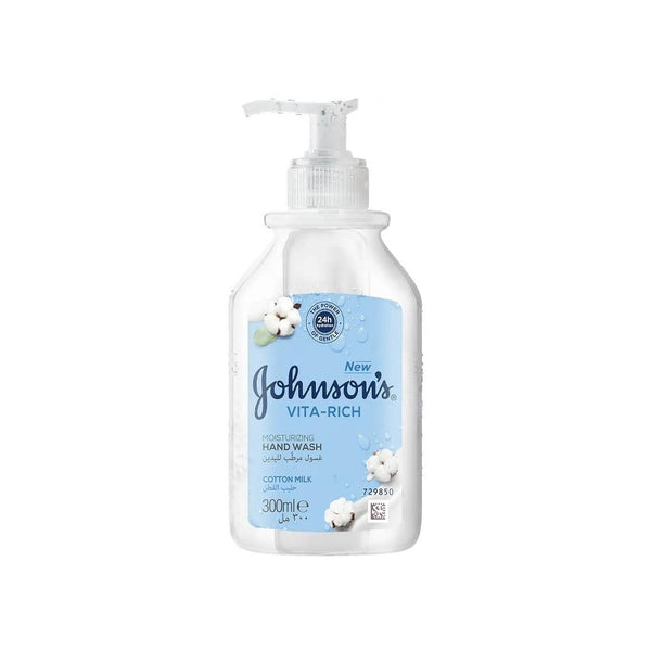 Best Hand Wash Moisturizing Cotton Milk Johnson's 300ml