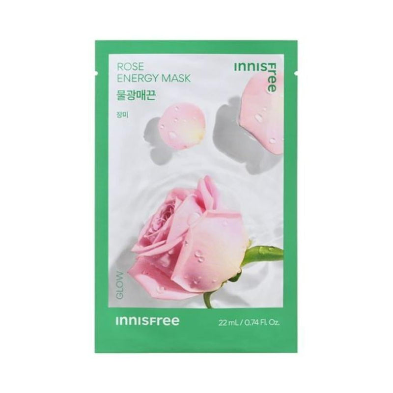 Innisfree Rose Hydrating Energy Sheet Mask Hyaluronic Acid 22g