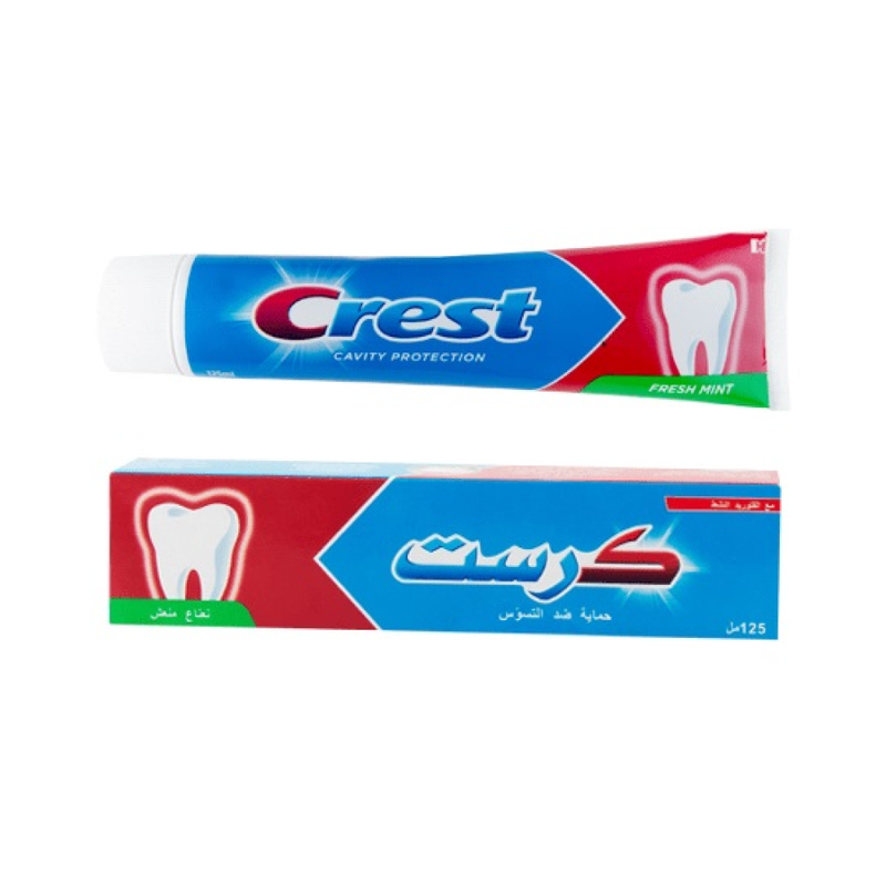 Crest Cavity Protection Toothpaste, Mint Flavor, 125ml