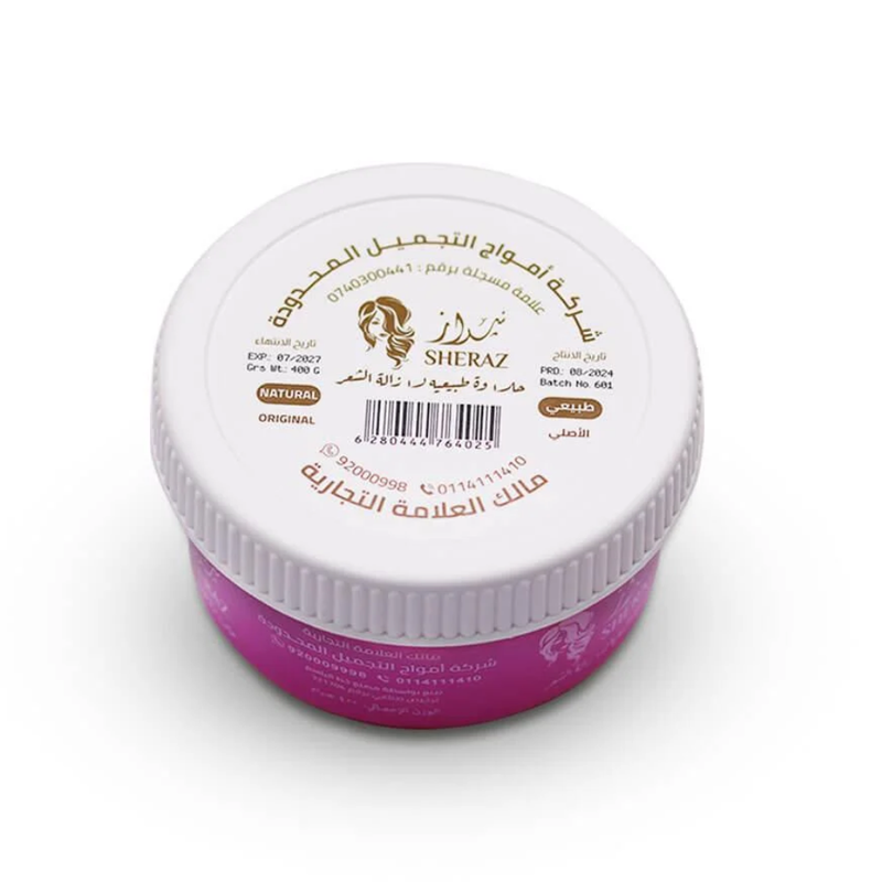 Sheraz Natural Sugar Wax Hair Remover 400g