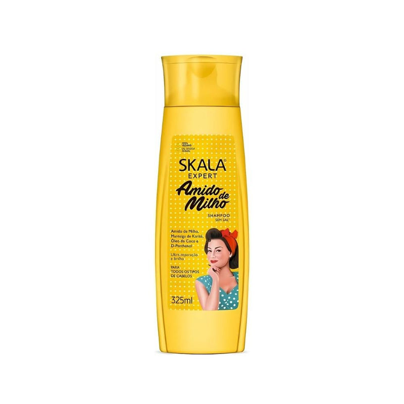 Skala Cornstarch Coconut Oil Shea Butter Shampoo, 325ml, Vegan