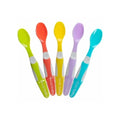 Vital Baby Large Weaning Spoons, Soft Tip, BPA-Free, 5 Pack