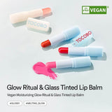 Tocobo Lip Balm Coral Water Hydrating Glossy Finish Vegan 3.5g