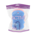 Suavipiel Microfiber Bath Sponge with Exfoliating Properties, Blue/Pink