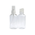 Basic Travel Bottles, Empty Cosmetic Containers, 60ml and 80ml, 2-Pack