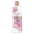 Fragrance Free Body Wash Soft Rose Hydrating Gel Lux 250ml + Loofah