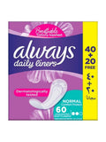 Always Regular Scented Sanitary Pads - 60 Count
