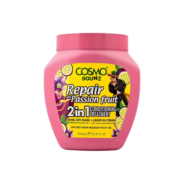 Hair Treatment and Moisturizing Cream Passion Fruit Cosmo Bounce 1000ml