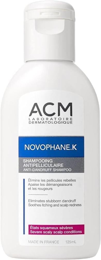 Best Anti Dandruff Shampoo Severe Itchy Scalp Relief ACM Novophane K 125ml