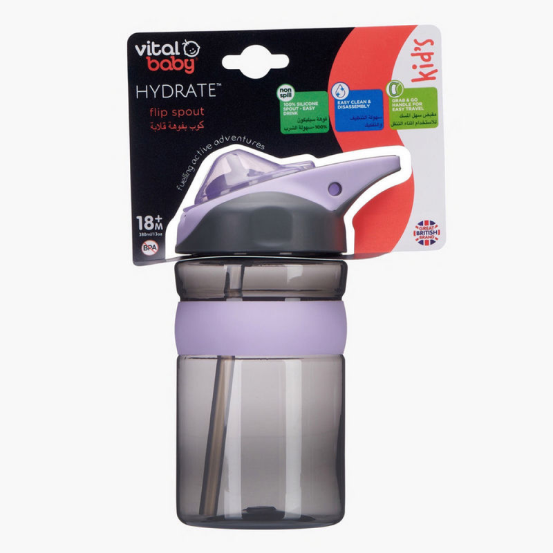 Kids Flip Spout Cup For 6 Months+ Hydrate Pop Vital Baby