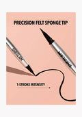 Sheglam Waterproof Liquid Eyeliner - Black - Smudge-Proof