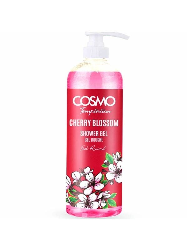 Cosmo Cherry Blossom Body Lotion - Floral Extracts, Antioxidants - 1000 ml