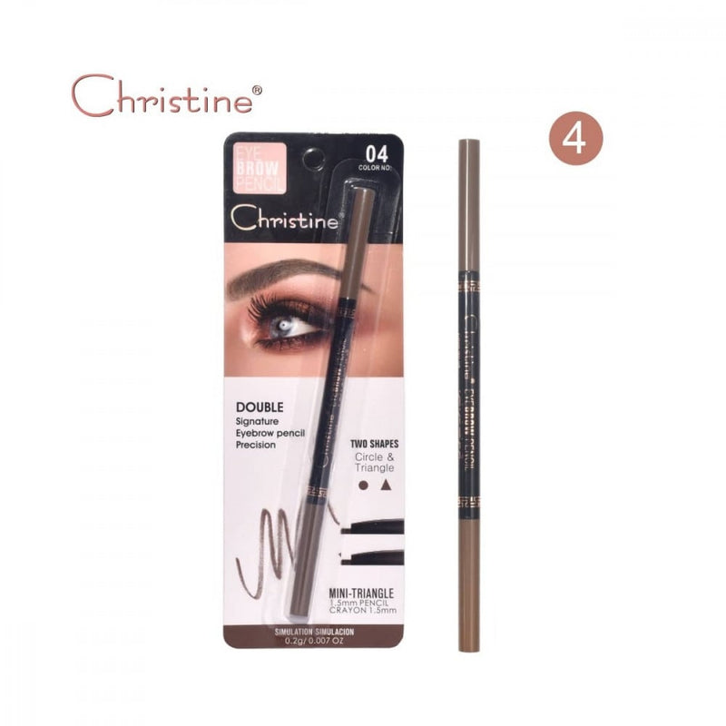 Buy Eyebrow Pencil Online Hair-Like Strokes Precision Tip Christine 1g