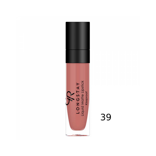 Golden Rose Matte Liquid Lipstick Shade 39 Vitamin E Shea Butter 5.5ml