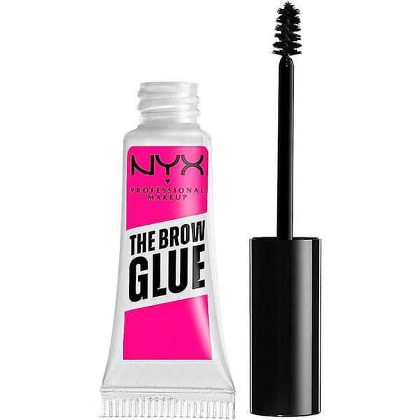 NYX The Brow Glue Transparent Eyebrow Gel, Long-Lasting Hold, TBG01