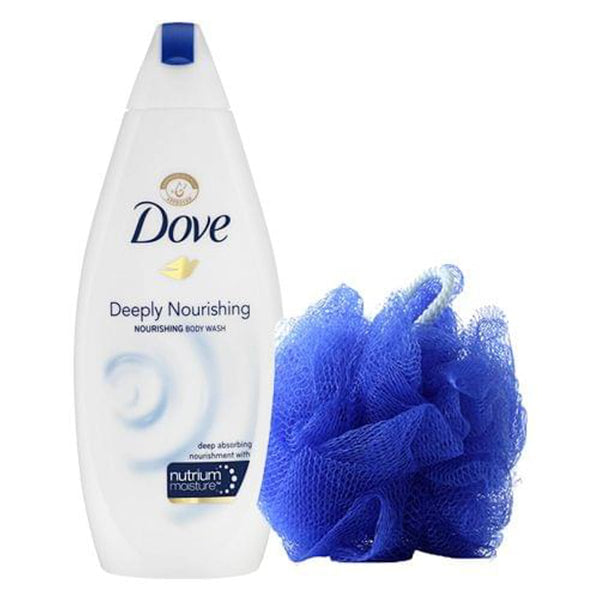 Dove Deeply Nourishing Body Wash with Loofah NutriumMoisture 250 ml