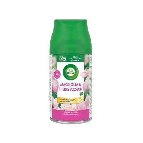 Air Wick Magnolia & Cherry Blossom Automatic Air Freshener Refill 250ml