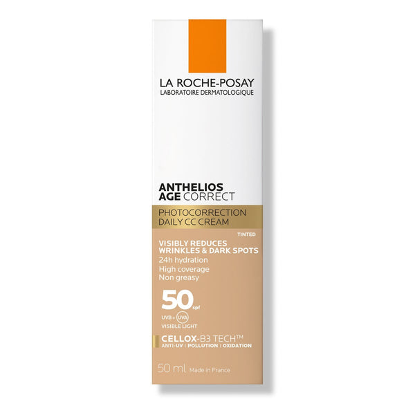 La Roche-Posay Anthelios Age Correct Tinted Sunscreen SPF 50+ Mexoryl Filters 50 ml