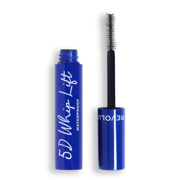 Makeup Revolution 5D Whiplift Waterproof Mascara Twisted Vortex Brush Ultra-Black