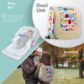 Moon Travalo Travel Baby Bed & Backpack Animal Beige