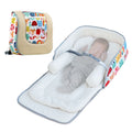 Moon Travalo Travel Baby Bed & Backpack Animal Beige